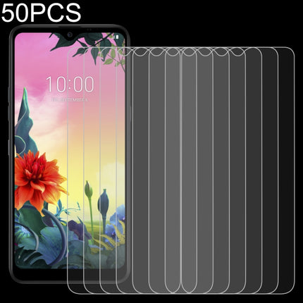 50 PCS 0.26mm 9H 2.5D Tempered Glass Film, For LG K31 (50 PCS), For LG K40S (50 PCS), For LG K41S (50 PCS), For LG K50 (50 PCS), For LG K50S (50 PCS), For LG Q60 (50 PCS), For LG Q61 (50 PCS), For LG K51S (50 PCS)