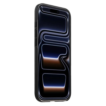 melkco Litchi Texture Magnetic Full Coverage Genuine Leather Hybrid PC Phone Case, For iPhone 17 Pro Max, For iPhone 17 Pro, For iPhone Air
