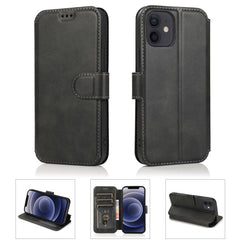 Funda de piel sintética y TPU a prueba de golpes con ranuras para tarjetas, soporte, marco de fotos y billetera, para iPhone 12 mini, para iPhone 12/12 Pro, para iPhone 12 Pro Max