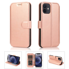 Funda de piel sintética y TPU a prueba de golpes con ranuras para tarjetas, soporte, marco de fotos y billetera, para iPhone 12 mini, para iPhone 12/12 Pro, para iPhone 12 Pro Max