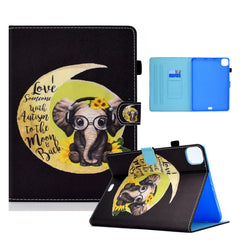 Colored Drawing Horizontal Flip Leather Case with Holder & Card Slots & Sleep / Wake-up Function, For iPad mini 5 / 4 / 3 / 2 / 1, For iPad 10.2 2021 / 2020 / 2019 / iPad Air 10.5 (2019), For iPad Pro 11 inch (2020) / (2018) / iPad Air 4 10.9 inch (2020)