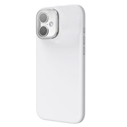 Liquid Silicone Magnetic Shockproof Phone Case with Lens Cover Kickstand, For iPhone 17 Pro Max, For iPhone 17 Pro, For iPhone 17, For iPhone 16 Pro Max
