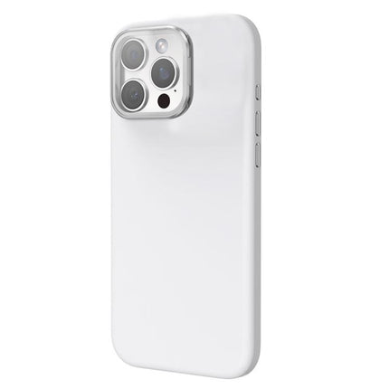 Liquid Silicone Magnetic Shockproof Phone Case with Lens Cover Kickstand, For iPhone 17 Pro Max, For iPhone 17 Pro, For iPhone 17, For iPhone 16 Pro Max