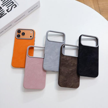 Solid Color Full Coverage Leather Magnetic Phone Case, For iPhone 15 Pro Max, For iPhone 15 Pro