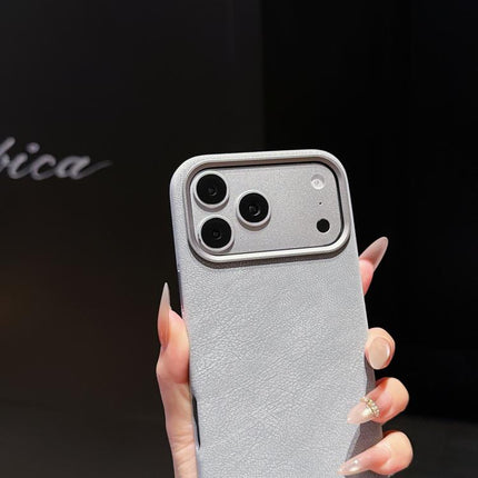 Solid Color Full Coverage Leather Magnetic Phone Case, For iPhone 15 Pro Max, For iPhone 15 Pro