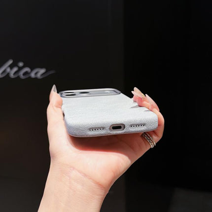 Solid Color Full Coverage Leather Magnetic Phone Case, For iPhone 15 Pro Max, For iPhone 15 Pro