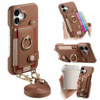 For iPhone 16 Plus / Brown