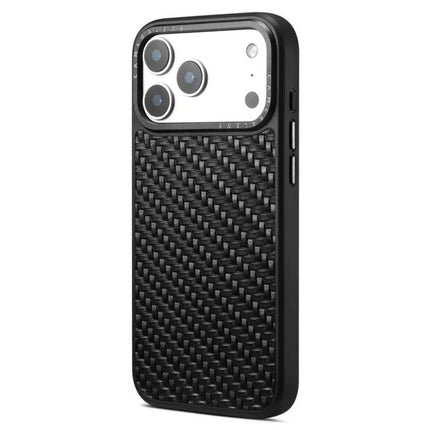 Denior A26 Genuine Leather Woven Texture Magnetic Phone Case, For iPhone 17 Pro Max, For iPhone 17 Pro, For iPhone 16 Pro Max, For iPhone 16 Pro, For iPhone 15 Pro Max, For iPhone 15 Pro