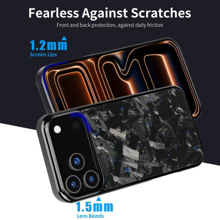 Carbon Fibre PC + TPU Magnetic Phone Case, For iPhone 15 Pro Max, For iPhone 15 Pro, For iPhone 15 Plus