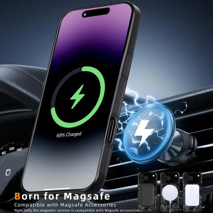 Carbon Fibre PC + TPU Magnetic Phone Case, For iPhone 13 Pro, For iPhone 13, For iPhone 12