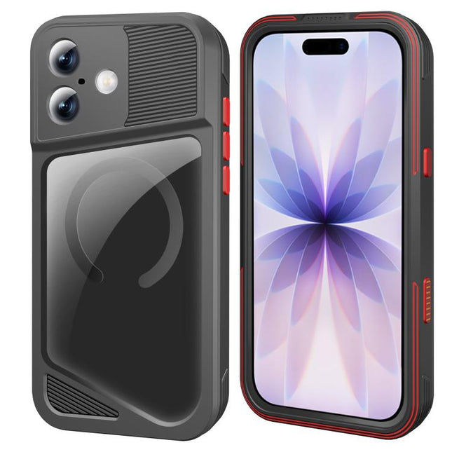 RedPepper GTM Series IP68 Waterproof Magnetic Diving Phone Case, For iPhone 17 Pro Max, For iPhone 17 Pro, For iPhone 17, For iPhone Air