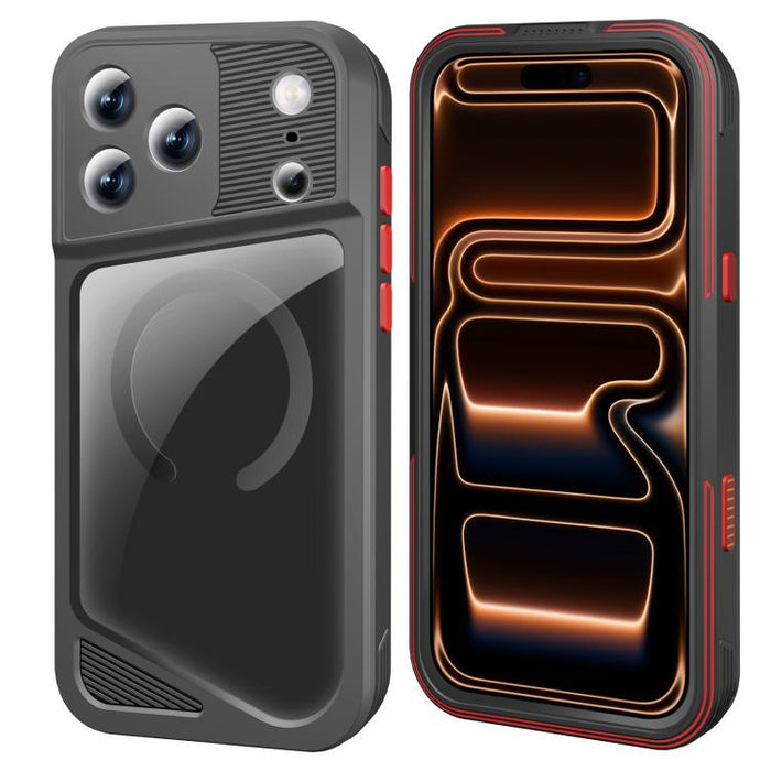 RedPepper GTM Series IP68 Waterproof Magnetic Diving Phone Case, For iPhone 17 Pro Max, For iPhone 17 Pro, For iPhone 17, For iPhone Air