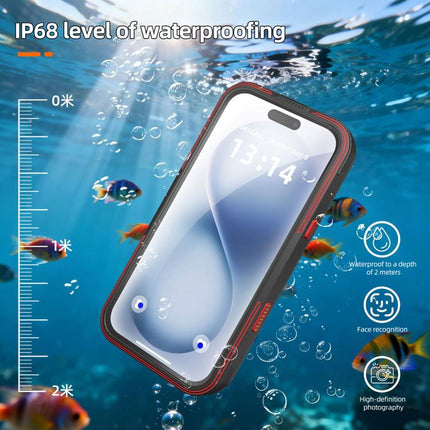 RedPepper GTM Series IP68 Waterproof Magnetic Diving Phone Case, For iPhone 17 Pro Max, For iPhone 17 Pro, For iPhone 17, For iPhone Air