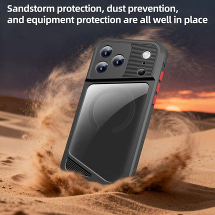 RedPepper GTM Series IP68 Waterproof Magnetic Diving Phone Case, For iPhone 17 Pro Max, For iPhone 17 Pro, For iPhone 17, For iPhone Air