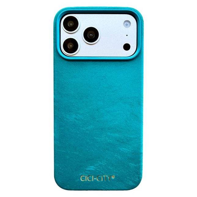CICI-CITY CH-67 Velvet Invisible Magnetic Solid Color Phone Case, For iPhone 17 Pro Max, For iPhone 17 Pro, For iPhone 16 Pro Max, For iPhone 16 Pro