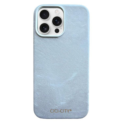CICI-CITY CH-67 Velvet Invisible Magnetic Solid Color Phone Case, For iPhone 15 Pro Max, For iPhone 15 Pro