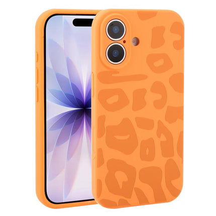 Precision Hole Leopard Print Liquid Silicone Phone Case, For iPhone 17, For iPhone Air