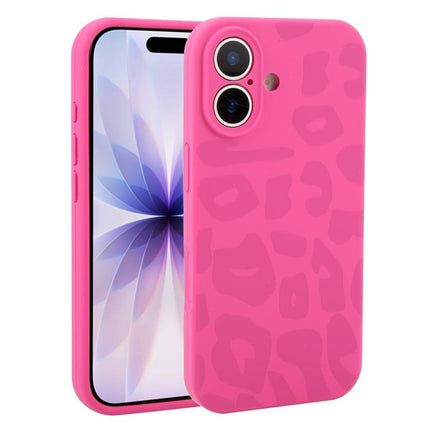 Precision Hole Leopard Print Liquid Silicone Phone Case, For iPhone 17, For iPhone Air