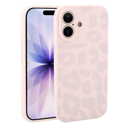Precision Hole Leopard Print Liquid Silicone Phone Case, For iPhone 17, For iPhone Air
