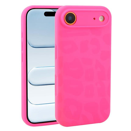 Precision Hole Leopard Print Liquid Silicone Phone Case, For iPhone 17, For iPhone Air