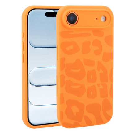 Precision Hole Leopard Print Liquid Silicone Phone Case, For iPhone 17, For iPhone Air