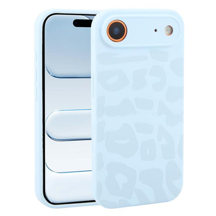 Precision Hole Leopard Print Liquid Silicone Phone Case, For iPhone 17, For iPhone Air