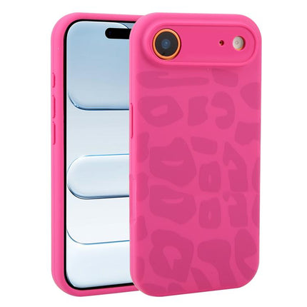 Precision Hole Leopard Print Liquid Silicone Phone Case, For iPhone 17, For iPhone Air