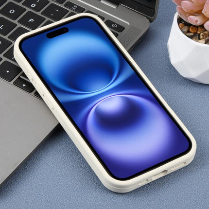 Precision Hole Leopard Print Liquid Silicone Phone Case, For iPhone 16 Plus, For iPhone 16