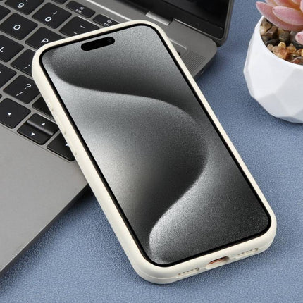 Precision Hole Leopard Print Liquid Silicone Phone Case, For iPhone 15 Pro Max, For iPhone 15 Pro