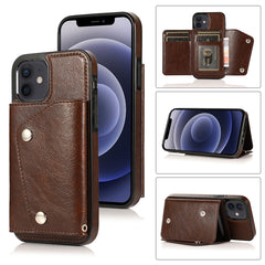 Funda de piel sintética y TPU a prueba de golpes con ranuras para tarjetas, soporte, marco de fotos, billetera y cordón, para iPhone 12 mini, para iPhone 12/12 Pro, para iPhone 12 Pro Max