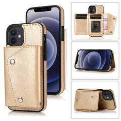 Funda de piel sintética y TPU a prueba de golpes con ranuras para tarjetas, soporte, marco de fotos, billetera y cordón, para iPhone 12 mini, para iPhone 12/12 Pro, para iPhone 12 Pro Max