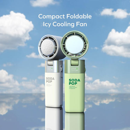 MOMAX IF21 GO FREEZE Ice Compress Folding High-Speed Handheld Fan