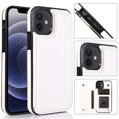 Funda de piel sintética y TPU a prueba de golpes con ranuras para tarjetas, soporte, marco de fotos y billetera, para iPhone 12 mini, para iPhone 12/12 Pro, para iPhone 12 Pro Max