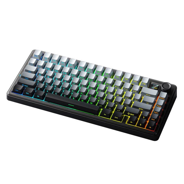 AULA F75MAX 80-Key Mechanical Keyboard – RGB, 2.4G/Bluetooth/Wired, 4000mAh