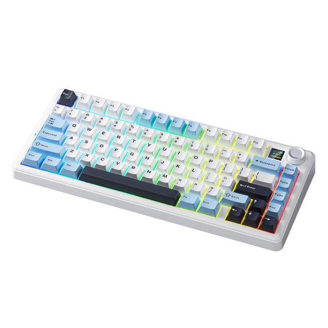 AULA F75MAX 80-Key Mechanical Keyboard – RGB, 2.4G/Bluetooth/Wired, 4000mAh