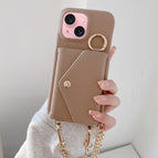 For iPhone 15 Plus / Light Brown