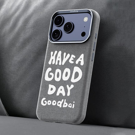 Beautiful Series Denim Texture Full Coverage Magnetic Phone Case, For iPhone 17 Pro Max, For iPhone 17 Pro, For iPhone 17, For iPhone 16 Pro Max