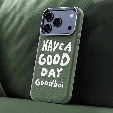 Beautiful Series Denim Texture Full Coverage Magnetic Phone Case, For iPhone 17 Pro Max, For iPhone 17 Pro, For iPhone 17, For iPhone 16 Pro Max