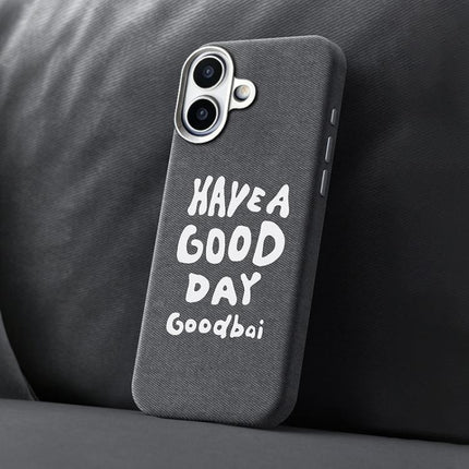 Beautiful Series Denim Texture Full Coverage Magnetic Phone Case, For iPhone 17 Pro Max, For iPhone 17 Pro, For iPhone 17, For iPhone 16 Pro Max
