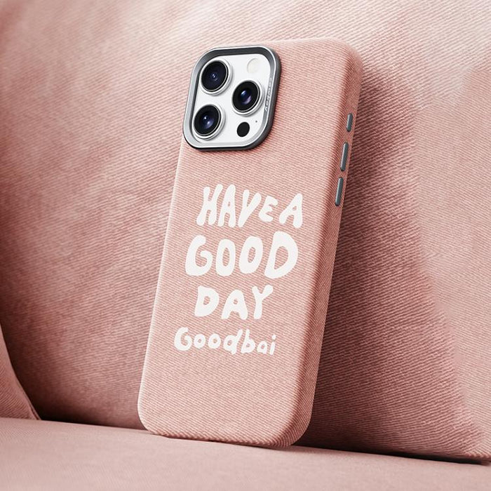 Beautiful Series Denim Texture Full Coverage Magnetic Phone Case, For iPhone 14 Pro, For iPhone 14 Pro Max