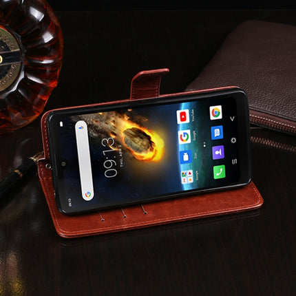 idewei Crazy Horse Texture Horizontal Flip Leather Case with Holder & Card Slots & Wallet, For Blackview BV6900, For Blackview BV9900 Pro, For Cubot Note 20