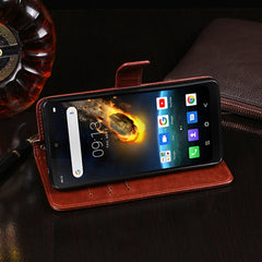 idewei Crazy Horse Texture Horizontal Flip Leather Case with Holder & Card Slots & Wallet, For Blackview BV6900, For Blackview BV9900 Pro, For Cubot Note 20
