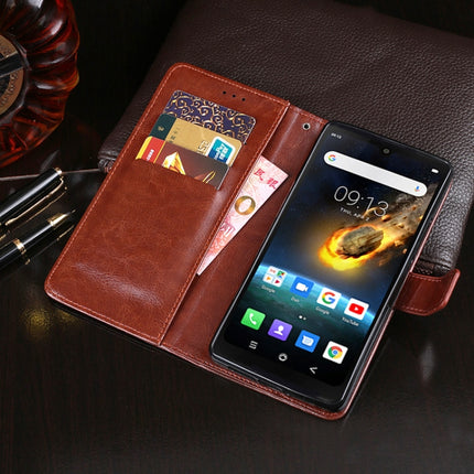 idewei Crazy Horse Texture Horizontal Flip Leather Case with Holder & Card Slots & Wallet, For Blackview BV6900, For Blackview BV9900 Pro, For Cubot Note 20