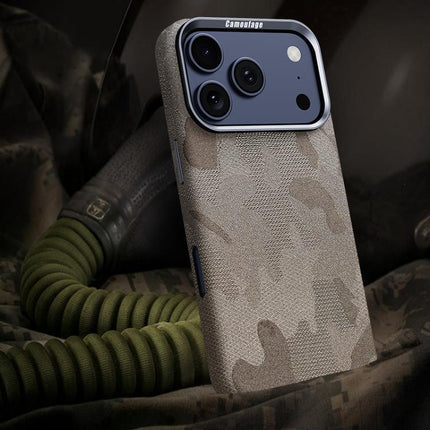 Camouflage Full Coverage Magnetic Shockproof Phone Case, For iPhone 17 Pro Max, For iPhone 17 Pro, For iPhone 17