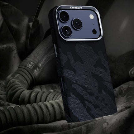 Camouflage Full Coverage Magnetic Shockproof Phone Case, For iPhone 17 Pro Max, For iPhone 17 Pro, For iPhone 17