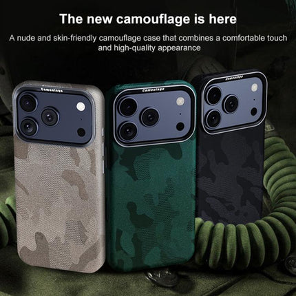 Camouflage Full Coverage Magnetic Shockproof Phone Case, For iPhone 17 Pro Max, For iPhone 17 Pro, For iPhone 17