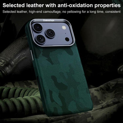 Camouflage Full Coverage Magnetic Shockproof Phone Case, For iPhone 17 Pro Max, For iPhone 17 Pro, For iPhone 17