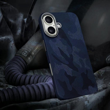 Camouflage Full Coverage Magnetic Shockproof Phone Case, For iPhone 17 Pro Max, For iPhone 17 Pro, For iPhone 17