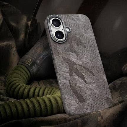 Camouflage Full Coverage Magnetic Shockproof Phone Case, For iPhone 17 Pro Max, For iPhone 17 Pro, For iPhone 17
