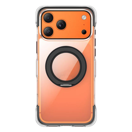 GEBEI Vacuum Airbag TPU + Acrylic 360 Rotating Bracket Magnetic Shockproof Phone Case, For iPhone 17 Pro Max, For iPhone 17 Pro, For iPhone 17
